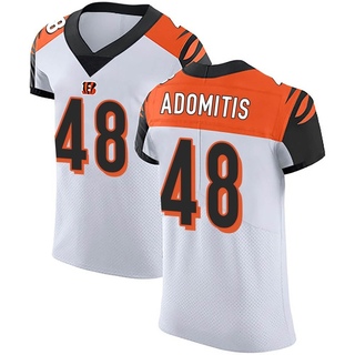 Elite Cal Adomitis Men's Cincinnati Bengals Vapor Untouchable Jersey - White