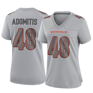 Game Cal Adomitis Women's Cincinnati Bengals Atmosphere Fashion Jersey - Gray