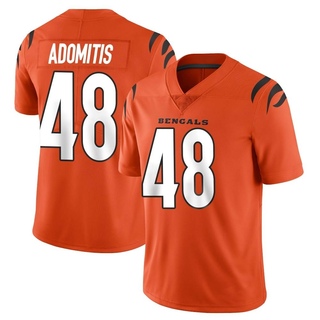 Limited Cal Adomitis Men's Cincinnati Bengals Vapor Untouchable Jersey - Orange