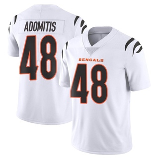 Limited Cal Adomitis Men's Cincinnati Bengals Vapor Untouchable Jersey - White