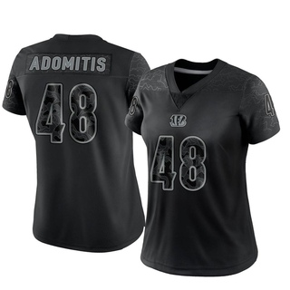 Limited Cal Adomitis Women's Cincinnati Bengals Reflective Jersey - Black