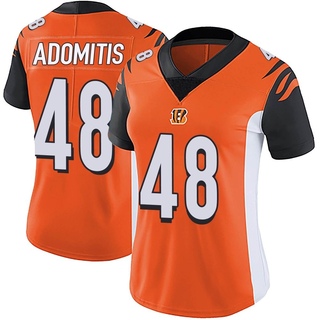 Limited Cal Adomitis Women's Cincinnati Bengals Vapor Untouchable Jersey - Orange